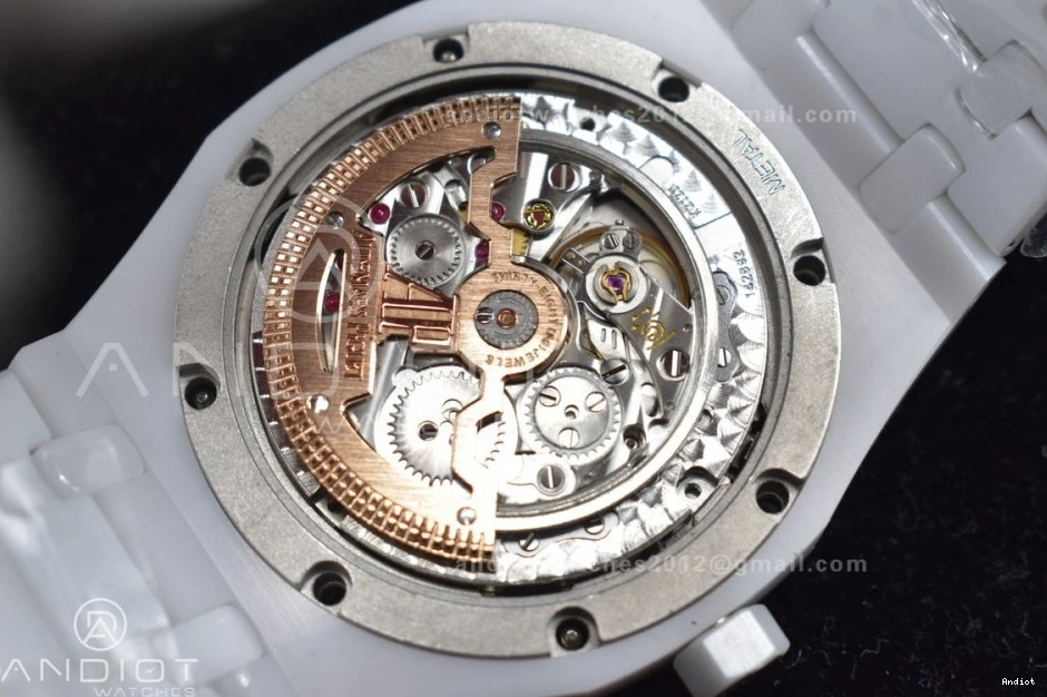 White Calendar Best Ceramic APSF Bracelet Edition 26579cb A5134 Oak Ceramic Perpetual on Royal 0425